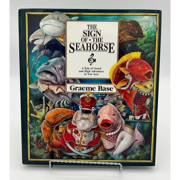 The Sign of The Seahorse: A Tale of Greed & High Adventure Picture Book HC - Picture 1 of 4